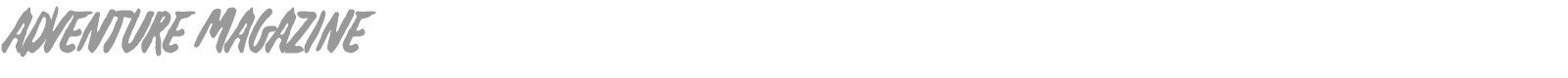 Adventure Magazine font preview